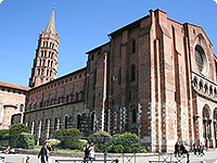 toulouse, kirche, frankreich